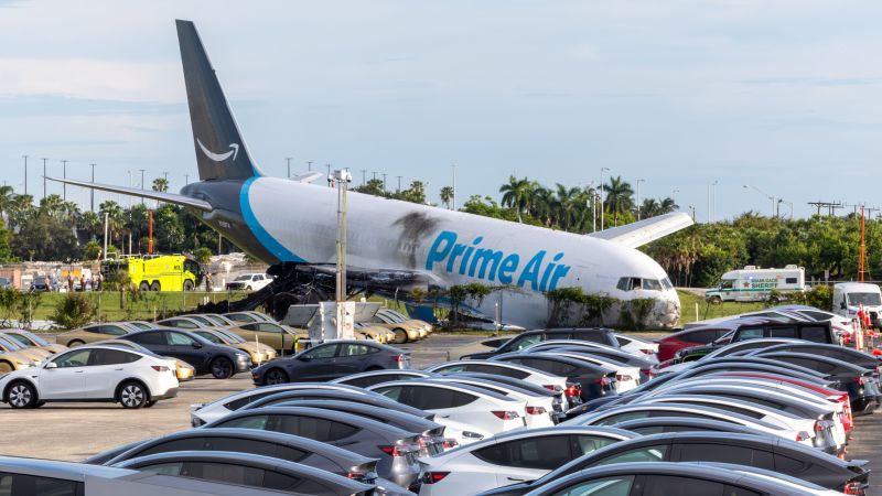 What we know about an Amazon cargo plane careening off a Miami runway, killing at least 5